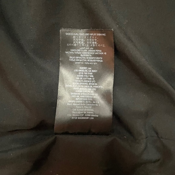 Guess Los Angeles Faux Fur Coat Pink Animal Cheetah Print Womens Outerwear Small - Picture 7 of 9